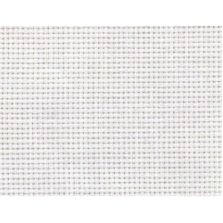 TELA AIDA 55 FORI  - DB -CM.150  COTONE 100% - BIANCO